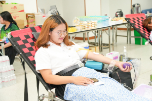มรภ.เทพสตรี จัดโครงการบริจาคโลหิต ครั้งที่ 3 เพื่อถวายเป็นพระราชกุศลแด่ สมเด็จพระนางเจ้าสิริกิติ์ พระบรมราชินีนาถ พระบรมราชชนนีพันปีหลวง