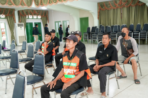 มรภ.เทพสตรี จัดตรวจหาสารเสพติดในพนักงานรักษาความปลอดภัย