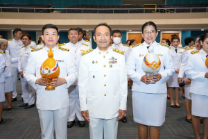 อธิการบดี มรภ.เทพสตรี นำคณะผู้บริหาร คณาจารย์ บุคลากร นักเรียน และนักศึกษา ร่วมพิธีถวายพระพรชัยมงคล สมเด็จพระนางเจ้าสิริกิติ์ พระบรมราชินีนาถ พระบรมราชชนนีพันปีหลวง