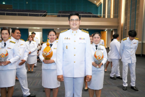 อธิการบดี มรภ.เทพสตรี นำคณะผู้บริหาร คณาจารย์ บุคลากร นักเรียน และนักศึกษา ร่วมพิธีถวายพระพรชัยมงคล สมเด็จพระนางเจ้าสิริกิติ์ พระบรมราชินีนาถ พระบรมราชชนนีพันปีหลวง