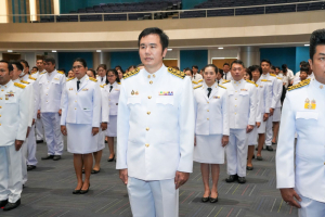 อธิการบดี มรภ.เทพสตรี นำคณะผู้บริหาร คณาจารย์ บุคลากร นักเรียน และนักศึกษา ร่วมพิธีถวายพระพรชัยมงคล สมเด็จพระนางเจ้าสิริกิติ์ พระบรมราชินีนาถ พระบรมราชชนนีพันปีหลวง