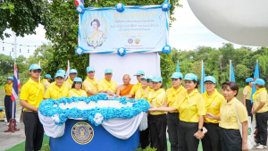 มรภ.เทพสตรี ร่วมกิจกรรมจิตอาสาพัฒนาเนื่องในวันเฉลิมพระชนมพรรษา สมเด็จพระนางเจ้าสิริกิติ์ พระบรมราชินีนาถ พระบรมราชชนนีพันปีหลวง