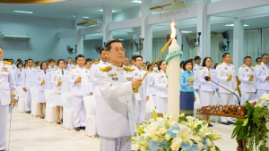 มรภ.เทพสตรี ร่วมกิจกรรมเฉลิมพระเกียรติ สมเด็จพระนางเจ้าสิริกิติ์ พระบรมราชินีนาถ พระบรมราชชนนีพันปีหลวง เนื่องในโอกาสวันเฉลิมพระชนมพรรษา 12 สิงหาคม 2568