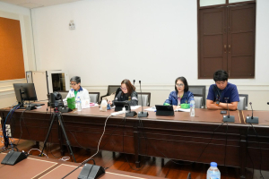 ผู้บริหาร มรภ.เทพสตรี พร้อมด้วยผู้เกี่ยวข้อง ร่วมการประชุมรับทราบหลักเกณฑ์ วิธีการและแนวทางการติดตาม ตรวจสอบฯ ปีงบประมาณ พ.ศ. 2568 จาก คกก.ติดตาม ตรวจสอบฯ