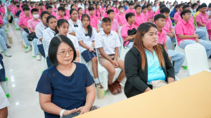 กองบริการการศึกษา พร้อมด้วยงานสื่อสารองค์กร มรภ.เทพสตรี ลงพื้นที่ออกบูธงานมหกรรมเสริมสร้างแรงบันดาลใจ ทักษะอาชีพ และการเรียนต่อในยุคดิจิทัลฯ