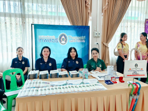 กองบริการการศึกษา พร้อมด้วยงานสื่อสารองค์กร มรภ.เทพสตรี ลงพื้นที่ออกบูธงานมหกรรมเสริมสร้างแรงบันดาลใจ ทักษะอาชีพ และการเรียนต่อในยุคดิจิทัลฯ