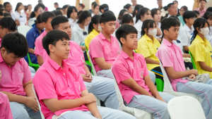 กองบริการการศึกษา พร้อมด้วยงานสื่อสารองค์กร มรภ.เทพสตรี ลงพื้นที่ออกบูธงานมหกรรมเสริมสร้างแรงบันดาลใจ ทักษะอาชีพ และการเรียนต่อในยุคดิจิทัลฯ