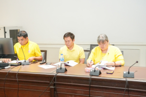 การประชุม คกก.บริหารโครงการฝึกอบรม หลักสูตร 