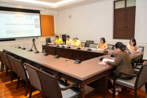 การประชุม คกก.บริหารโครงการฝึกอบรม หลักสูตร 