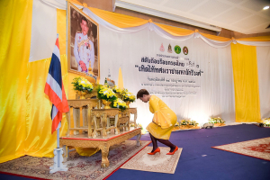 นักศึกษาคณะมนุษยศาสตร์ฯ เข้าร่วมการประกวดการอ่านทำนองเสนาะ รอบชิงชนะเลิศ “สดับถ้อยร้อยกรองไทย ครั้งที่ 3”