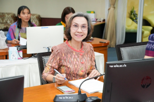 การประชุม คกก.ขับเคลื่อนการดำเนินงานตามเกณฑ์ EdPEx V มรภ.เทพสตรี ประจำปีการศึกษา 2567 ครั้งที่ 4/68