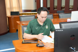 การประชุม คกก.ขับเคลื่อนการดำเนินงานตามเกณฑ์ EdPEx V มรภ.เทพสตรี ประจำปีการศึกษา 2567 ครั้งที่ 4/68