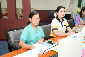 การประชุม คกก.ขับเคลื่อนการดำเนินงานตามเกณฑ์ EdPEx V มรภ.เทพสตรี ประจำปีการศึกษา 2567 ครั้งที่ 4/68