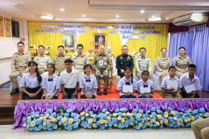 มรภ.เทพสตรี ร่วมต้อนรับองคมนตรีในโอกาสติดตาม ตรวจเยี่ยมโรงเรียนในโครงการกองทุนการศึกษา และโรงเรียนเครือข่ายฯ จังหวัดลพบุรี