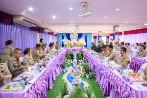 มรภ.เทพสตรี ร่วมต้อนรับองคมนตรีในโอกาสติดตาม ตรวจเยี่ยมโรงเรียนในโครงการกองทุนการศึกษา และโรงเรียนเครือข่ายฯ จังหวัดลพบุรี