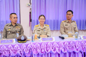 มรภ.เทพสตรี ร่วมต้อนรับองคมนตรีในโอกาสติดตาม ตรวจเยี่ยมโรงเรียนในโครงการกองทุนการศึกษา และโรงเรียนเครือข่ายฯ จังหวัดลพบุรี