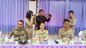 มรภ.เทพสตรี ร่วมต้อนรับองคมนตรีในโอกาสติดตาม ตรวจเยี่ยมโรงเรียนในโครงการกองทุนการศึกษา และโรงเรียนเครือข่ายฯ จังหวัดลพบุรี