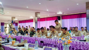 มรภ.เทพสตรี ร่วมต้อนรับองคมนตรีในโอกาสติดตาม ตรวจเยี่ยมโรงเรียนในโครงการกองทุนการศึกษา และโรงเรียนเครือข่ายฯ จังหวัดลพบุรี