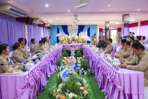 มรภ.เทพสตรี ร่วมต้อนรับองคมนตรีในโอกาสติดตาม ตรวจเยี่ยมโรงเรียนในโครงการกองทุนการศึกษา และโรงเรียนเครือข่ายฯ จังหวัดลพบุรี