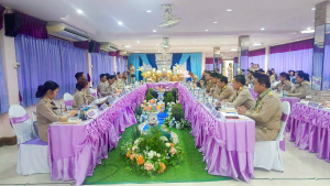 มรภ.เทพสตรี ร่วมต้อนรับองคมนตรีในโอกาสติดตาม ตรวจเยี่ยมโรงเรียนในโครงการกองทุนการศึกษา และโรงเรียนเครือข่ายฯ จังหวัดลพบุรี