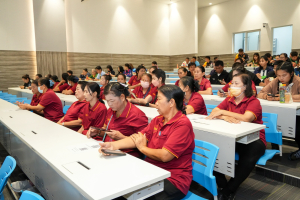 สนอ. มรภ.เทพสตรี จัดอบรมการป้องกันและระงับอัคคีภัย และการรับมือกับสถานการณ์ฉุกเฉินจากแผ่นดินไหว ประจำปี พ.ศ. 2568