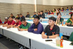 สนอ. มรภ.เทพสตรี จัดอบรมการป้องกันและระงับอัคคีภัย และการรับมือกับสถานการณ์ฉุกเฉินจากแผ่นดินไหว ประจำปี พ.ศ. 2568