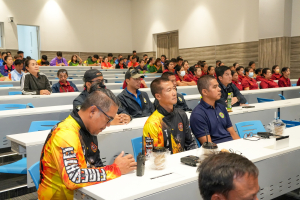 สนอ. มรภ.เทพสตรี จัดอบรมการป้องกันและระงับอัคคีภัย และการรับมือกับสถานการณ์ฉุกเฉินจากแผ่นดินไหว ประจำปี พ.ศ. 2568