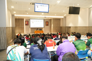 สนอ. มรภ.เทพสตรี จัดอบรมการป้องกันและระงับอัคคีภัย และการรับมือกับสถานการณ์ฉุกเฉินจากแผ่นดินไหว ประจำปี พ.ศ. 2568