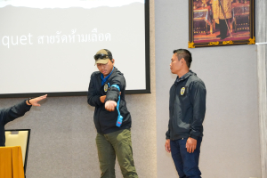 สนอ. มรภ.เทพสตรี จัดอบรมการป้องกันและระงับอัคคีภัย และการรับมือกับสถานการณ์ฉุกเฉินจากแผ่นดินไหว ประจำปี พ.ศ. 2568