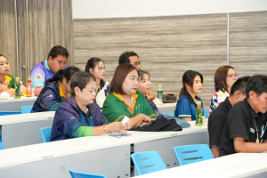 สนอ. มรภ.เทพสตรี จัดอบรมการป้องกันและระงับอัคคีภัย และการรับมือกับสถานการณ์ฉุกเฉินจากแผ่นดินไหว ประจำปี พ.ศ. 2568
