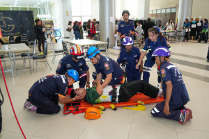 สนอ. มรภ.เทพสตรี จัดอบรมการป้องกันและระงับอัคคีภัย และการรับมือกับสถานการณ์ฉุกเฉินจากแผ่นดินไหว ประจำปี พ.ศ. 2568