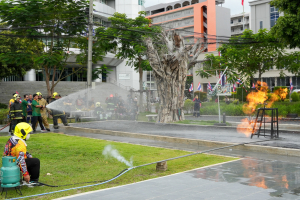 สนอ. มรภ.เทพสตรี จัดอบรมการป้องกันและระงับอัคคีภัย และการรับมือกับสถานการณ์ฉุกเฉินจากแผ่นดินไหว ประจำปี พ.ศ. 2568
