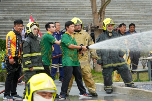สนอ. มรภ.เทพสตรี จัดอบรมการป้องกันและระงับอัคคีภัย และการรับมือกับสถานการณ์ฉุกเฉินจากแผ่นดินไหว ประจำปี พ.ศ. 2568
