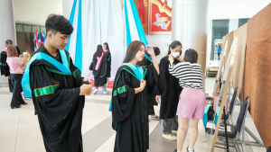 มรภ.เทพสตรี รับรายงานตัวบัณฑิต และมหาบัณฑิต ที่จะเข้ารับพระราชทานปริญญาบัตร ประจำปี พ.ศ. 2568