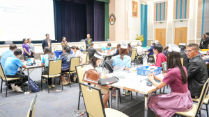 สสวท. ร่วมกับ มรภ.เทพสตรี จัดอบรมหลักสูตรพัฒนาศักยภาพครูเพื่อเป็นผู้อำนวยการเรียนรู้