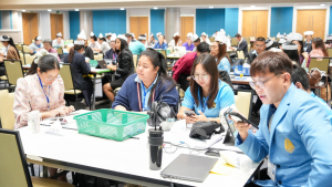 สสวท. ร่วมกับ มรภ.เทพสตรี จัดอบรมหลักสูตรพัฒนาศักยภาพครูเพื่อเป็นผู้อำนวยการเรียนรู้