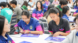 มรภ.เทพสตรี จัดอบรมพัฒนาทักษะการจัดกิจกรรมและจัดทำสื่อส่งเสริมการเรียนรู้
