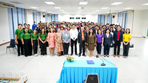 มรภ.เทพสตรี จัดอบรมพัฒนาทักษะการจัดกิจกรรมและจัดทำสื่อส่งเสริมการเรียนรู้