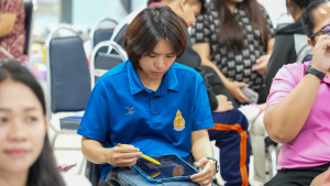มรภ.เทพสตรี จัดอบรมพัฒนาทักษะการจัดกิจกรรมและจัดทำสื่อส่งเสริมการเรียนรู้