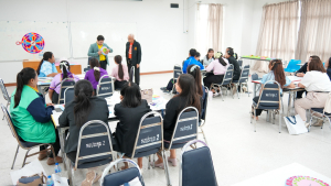 มรภ.เทพสตรี จัดอบรมพัฒนาทักษะการจัดกิจกรรมและจัดทำสื่อส่งเสริมการเรียนรู้