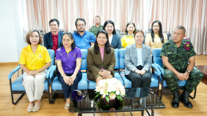 กองพัฒนานักศึกษา มรภ.เทพสตรี ร่วมกับ กองพันปฏิบัติการจิตวิทยา หน่วยบัญชาการสงครามพิเศษ จัดอบรมค่ายเยาวชนรักษ์ชาติ ร่วมรักษาสถาบัน ชาติ ศาสนา และพระมหากษัตริย์