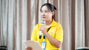 กองพัฒนานักศึกษา มรภ.เทพสตรี ร่วมกับ กองพันปฏิบัติการจิตวิทยา หน่วยบัญชาการสงครามพิเศษ จัดอบรมค่ายเยาวชนรักษ์ชาติ ร่วมรักษาสถาบัน ชาติ ศาสนา และพระมหากษัตริย์