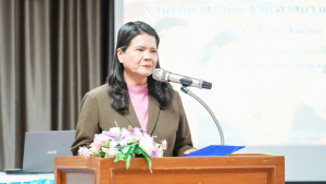 กองพัฒนานักศึกษา มรภ.เทพสตรี ร่วมกับ กองพันปฏิบัติการจิตวิทยา หน่วยบัญชาการสงครามพิเศษ จัดอบรมค่ายเยาวชนรักษ์ชาติ ร่วมรักษาสถาบัน ชาติ ศาสนา และพระมหากษัตริย์