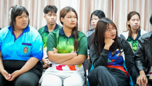 กองพัฒนานักศึกษา มรภ.เทพสตรี ร่วมกับ กองพันปฏิบัติการจิตวิทยา หน่วยบัญชาการสงครามพิเศษ จัดอบรมค่ายเยาวชนรักษ์ชาติ ร่วมรักษาสถาบัน ชาติ ศาสนา และพระมหากษัตริย์