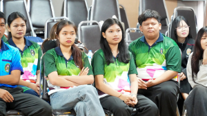 กองพัฒนานักศึกษา มรภ.เทพสตรี ร่วมกับ กองพันปฏิบัติการจิตวิทยา หน่วยบัญชาการสงครามพิเศษ จัดอบรมค่ายเยาวชนรักษ์ชาติ ร่วมรักษาสถาบัน ชาติ ศาสนา และพระมหากษัตริย์