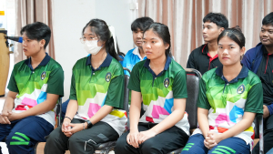 กองพัฒนานักศึกษา มรภ.เทพสตรี ร่วมกับ กองพันปฏิบัติการจิตวิทยา หน่วยบัญชาการสงครามพิเศษ จัดอบรมค่ายเยาวชนรักษ์ชาติ ร่วมรักษาสถาบัน ชาติ ศาสนา และพระมหากษัตริย์