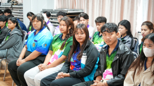 กองพัฒนานักศึกษา มรภ.เทพสตรี ร่วมกับ กองพันปฏิบัติการจิตวิทยา หน่วยบัญชาการสงครามพิเศษ จัดอบรมค่ายเยาวชนรักษ์ชาติ ร่วมรักษาสถาบัน ชาติ ศาสนา และพระมหากษัตริย์