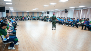 กองพัฒนานักศึกษา มรภ.เทพสตรี ร่วมกับ กองพันปฏิบัติการจิตวิทยา หน่วยบัญชาการสงครามพิเศษ จัดอบรมค่ายเยาวชนรักษ์ชาติ ร่วมรักษาสถาบัน ชาติ ศาสนา และพระมหากษัตริย์