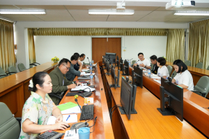 สบท. จัดประชุมการจัดทำแบบประเมินผลการปฏิบัติราชการของคณาจารย์ประจำที่ได้รับการแต่งตั้งให้เป็นผู้บริหาร สังกัด มรภ.เทพสตรี