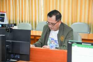 สบท. จัดประชุมการจัดทำแบบประเมินผลการปฏิบัติราชการของคณาจารย์ประจำที่ได้รับการแต่งตั้งให้เป็นผู้บริหาร สังกัด มรภ.เทพสตรี